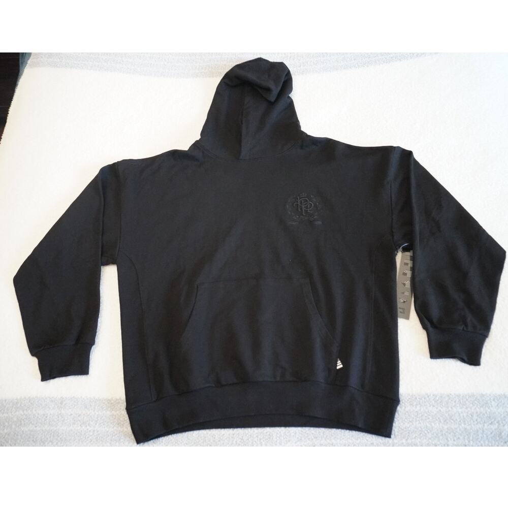 Paper Planes Embroidery Pullover Hoodie Black / Size XL / Streetwear